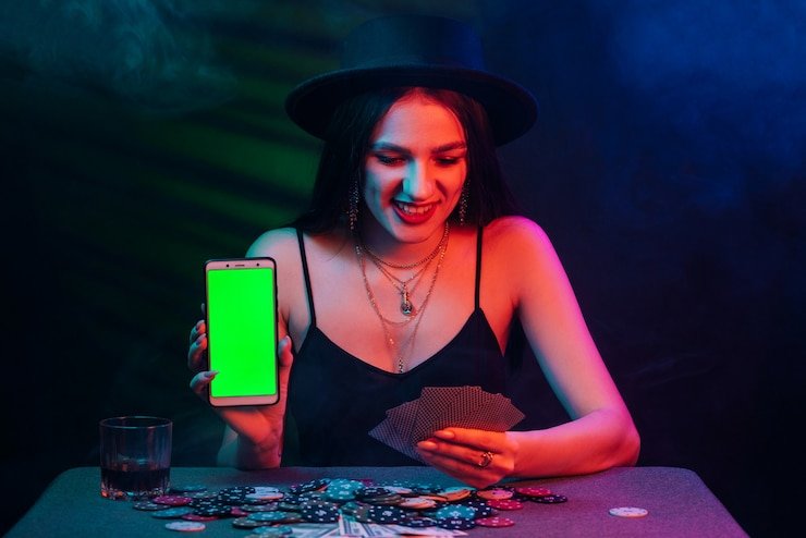 Promosi nirmalabet tampil pada ponsel